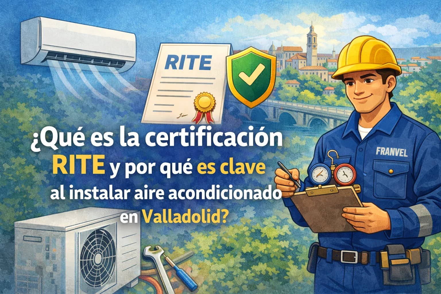 ¿Qué es la certificación RITE y por qué es clave al instalar aire acondicionado en Valladolid?