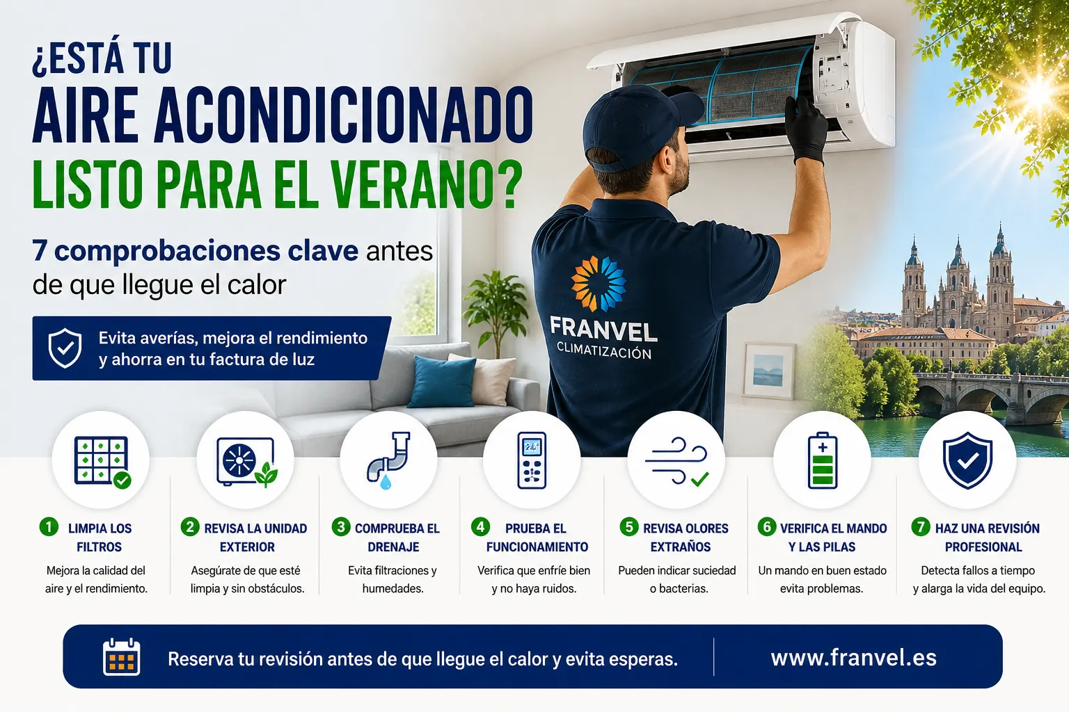 ¿Está tu aire acondicionado listo para el verano? comprobaciones clave